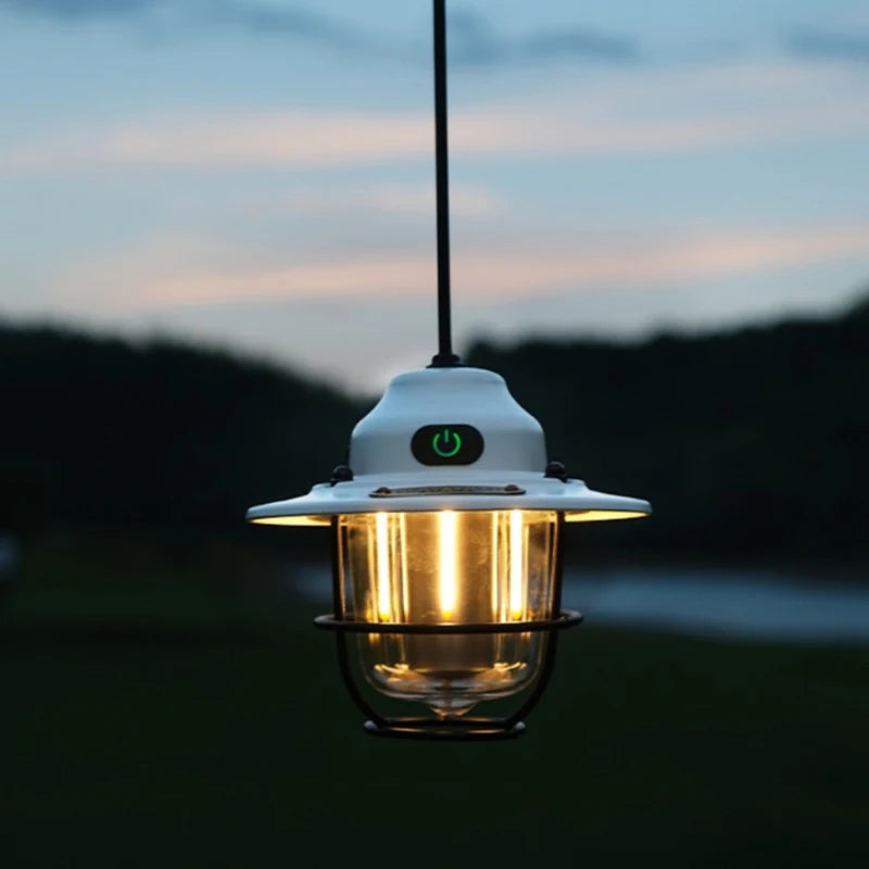 Camping Light 1200mAh LED Chandelier Light 2700K/6500K Mini Metal